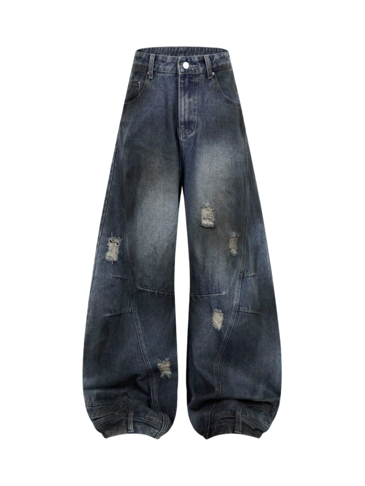 Sneakerhill Washed Distressed jeans - sneakerhillcom