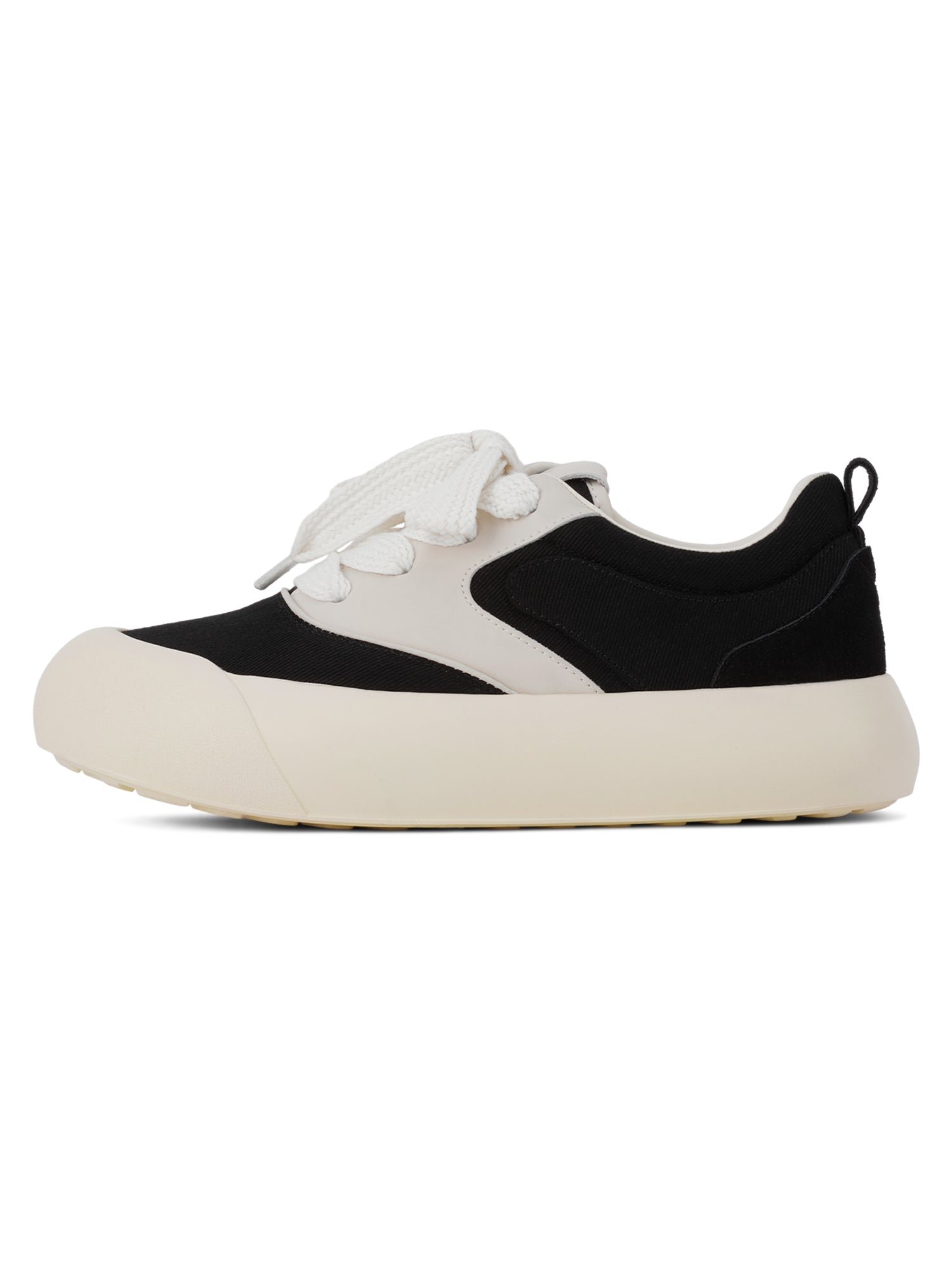 Sneakerhill Chunky Round-Toe Color-Block Rap Sneakers - sneakerhillcom