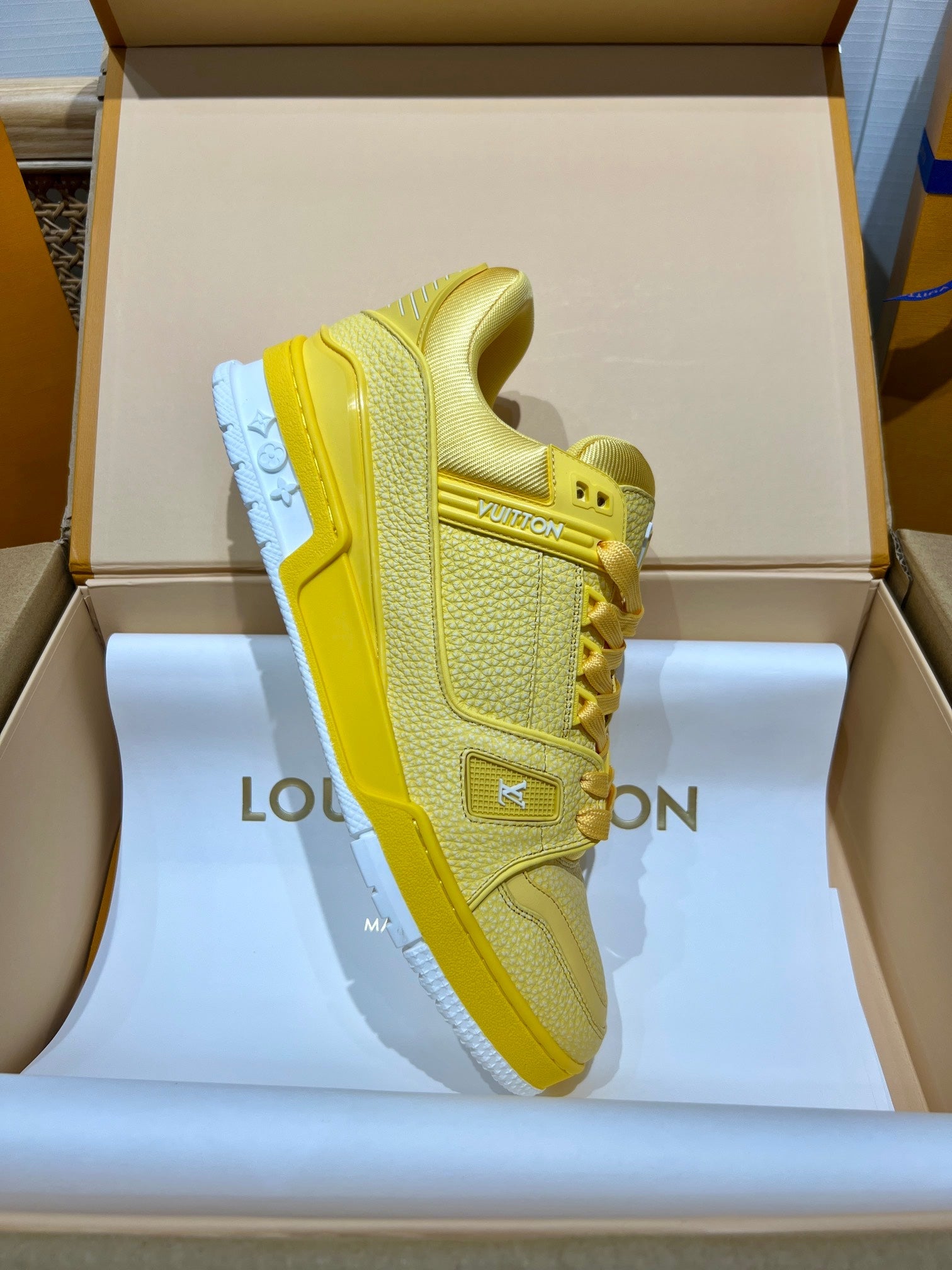 LUV Yellow Trainer Sneakers-080 - sneakerhillcom