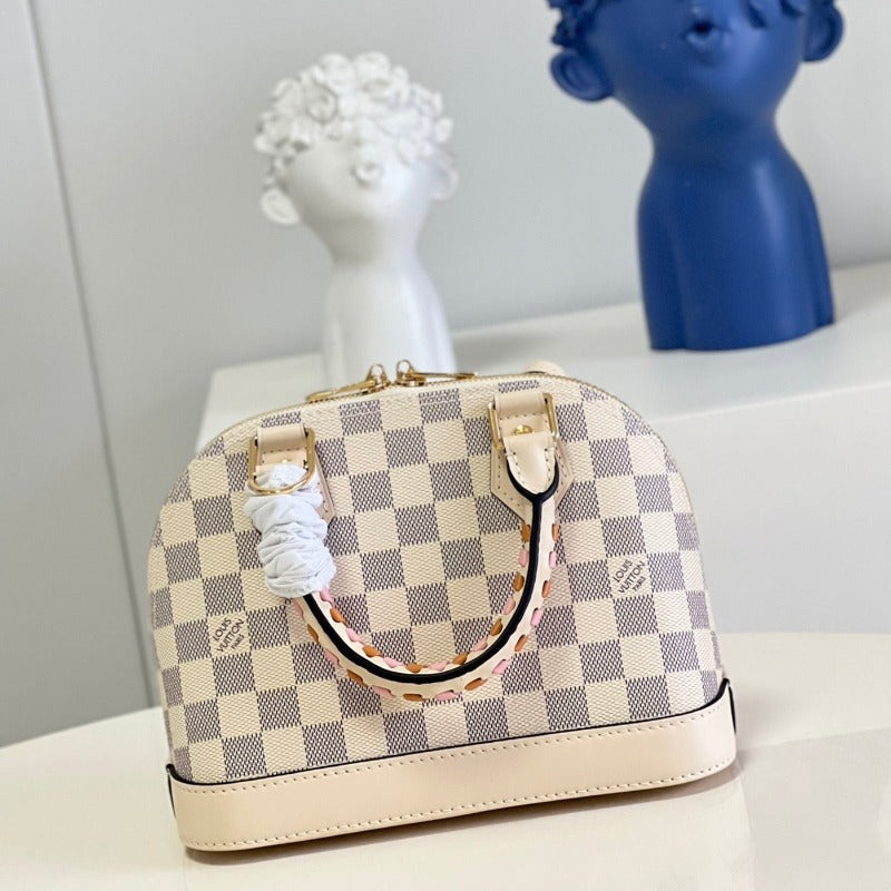 Sneakerhill - Alma BB Damier Azur  Bag - sneakerhillcom