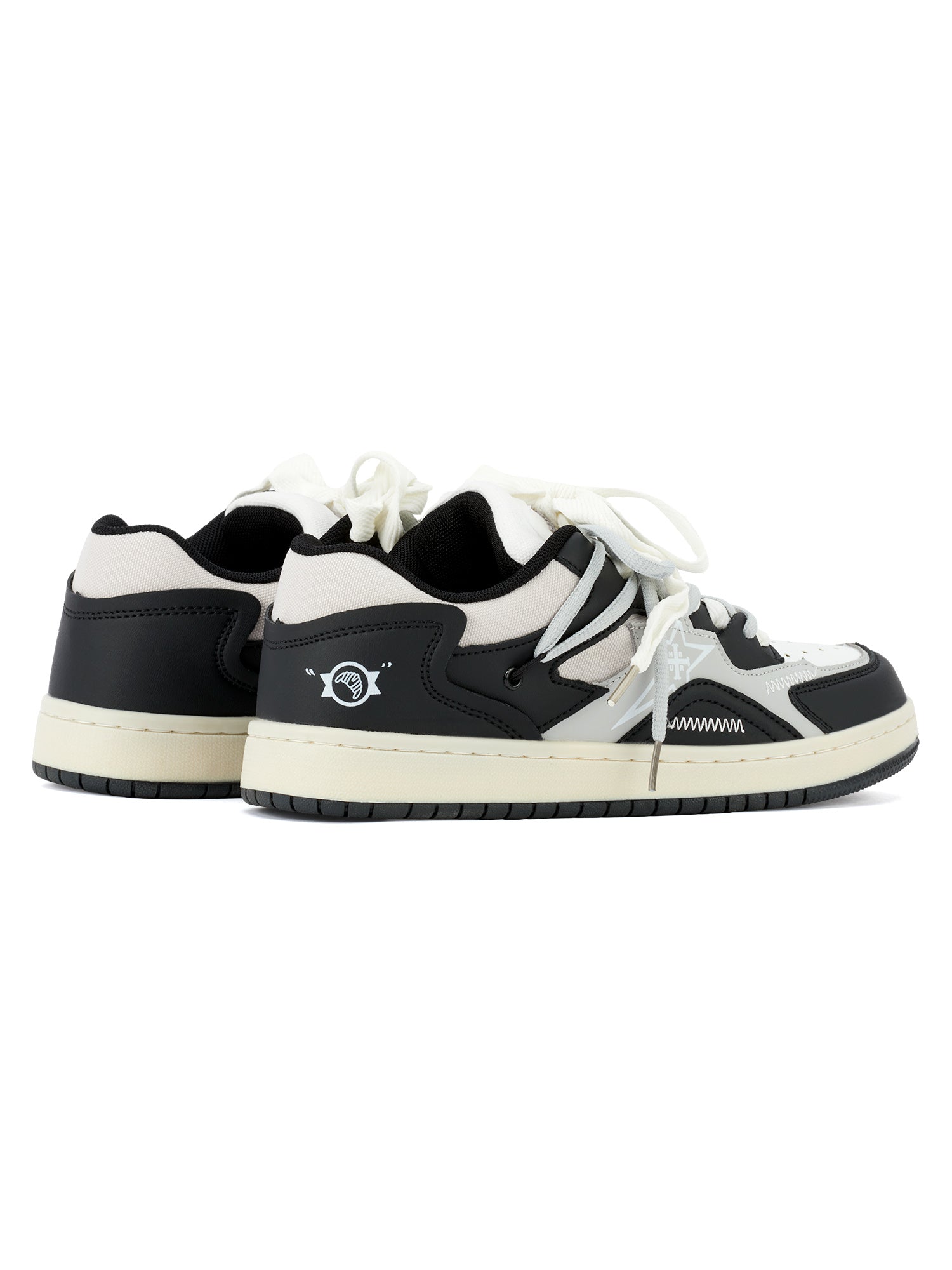 Sneakerhill Comfortable Casual Pentagram Couple Shoes - 1708 SP230918PKDP