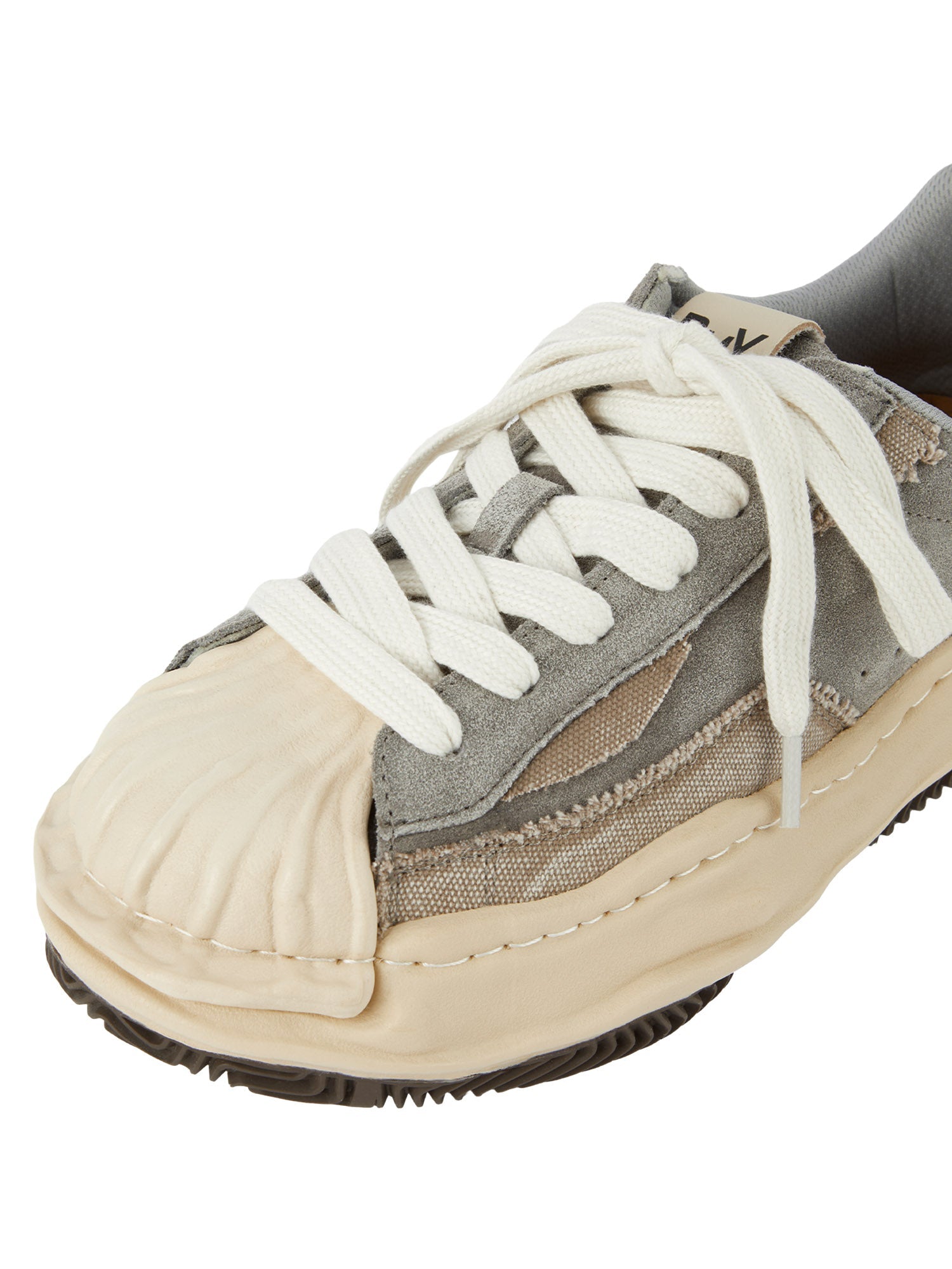 Sneakerhill Retro Shell Head Original Sole Washed Sneakers - sneakerhillcom