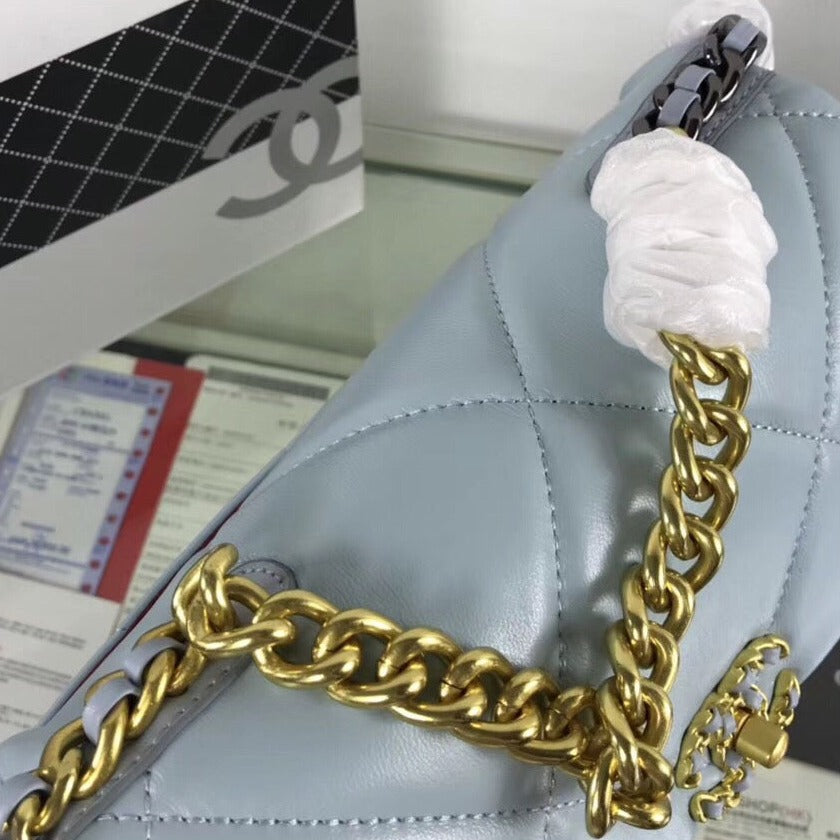 Sneakerhill - Flap Bag Light Blue - sneakerhillcom