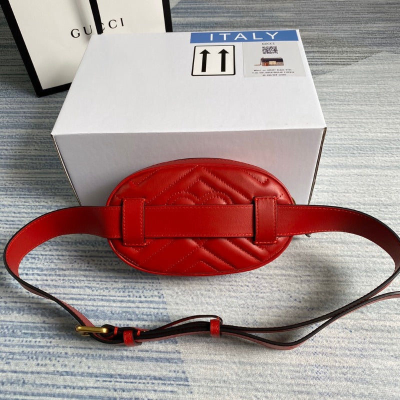 Sneakerhill - Marmont Belt Bag Red - sneakerhillcom