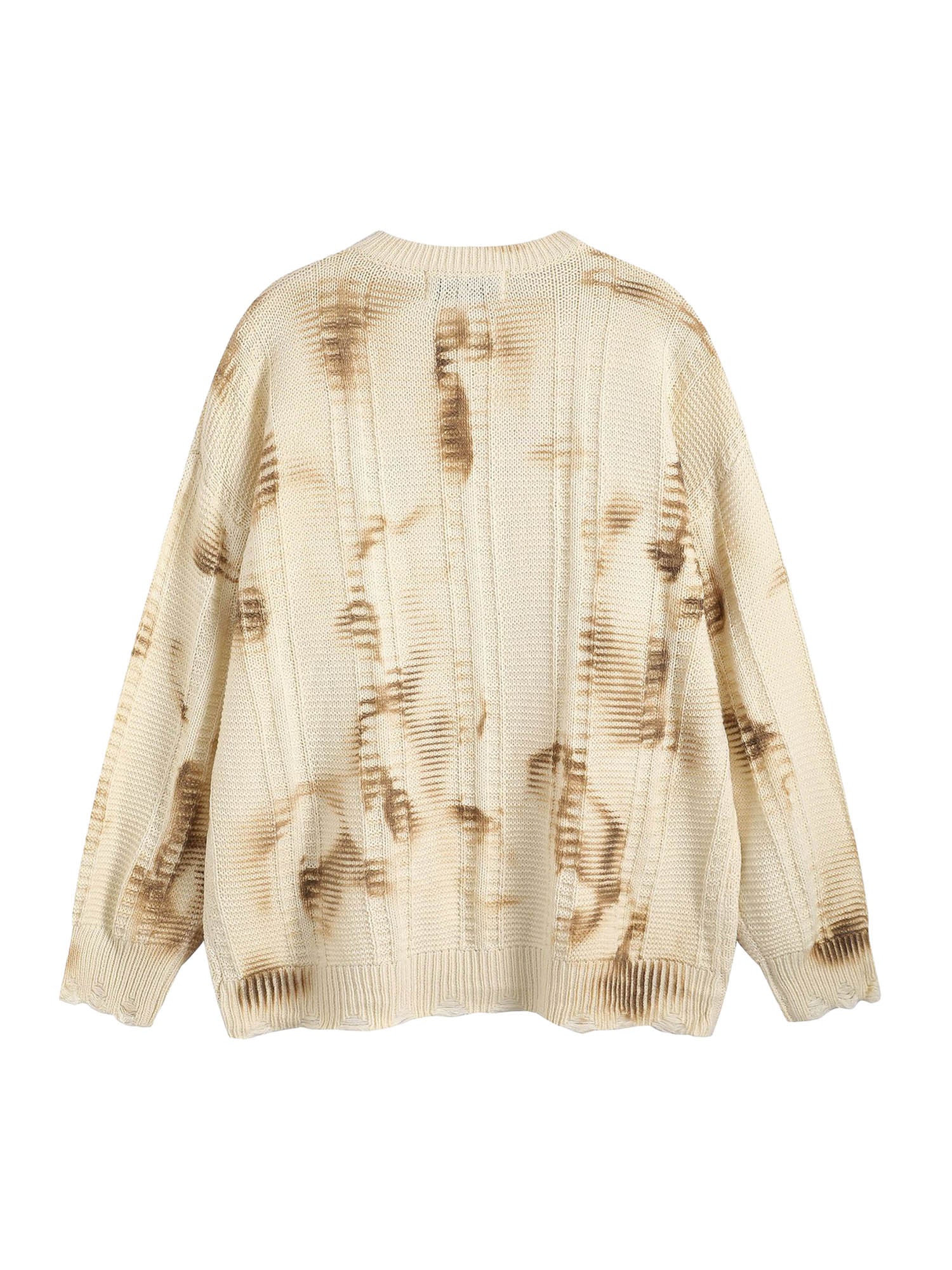 Sneakerhill Retro Tie-Dye Wasteland Sweater - 2187