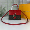 Sneakerhill - Locky Bb Lona Monogram Bag Red - sneakerhillcom