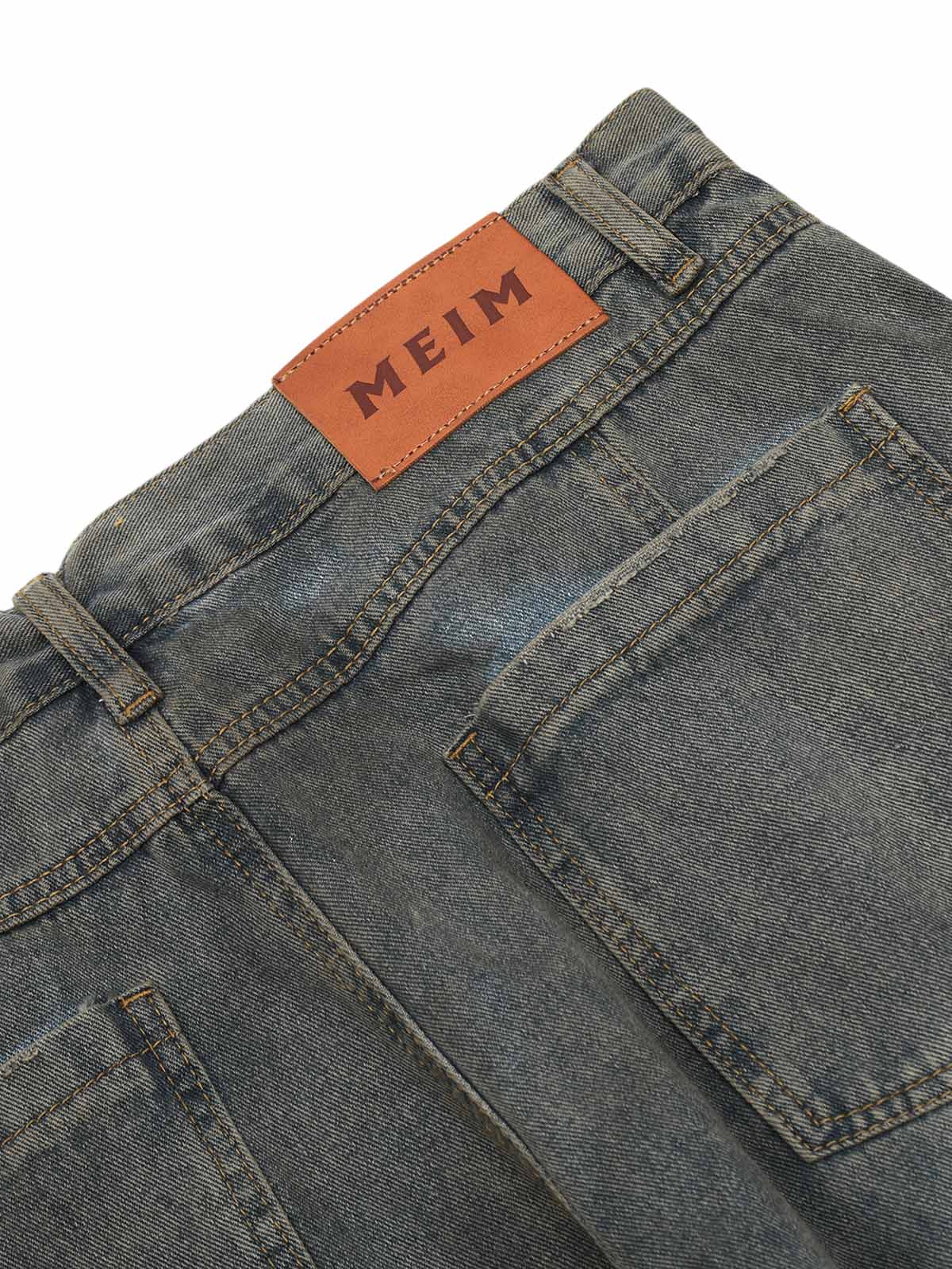 Sneakerhill High Street Washed Distressed Jeans - 2191 - sneakerhillcom