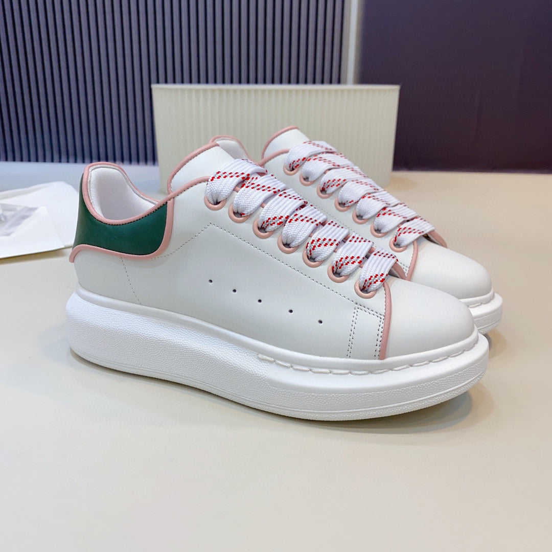 ALMC Oversized Green and White Sneakers-037 - sneakerhillcom