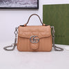 Sneakerhill - Marmont Mini Top Handle Bag Dark Beige - sneakerhillcom