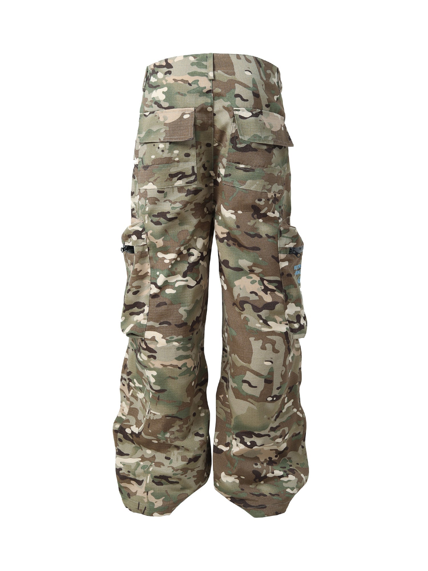 Sneakerhill High Street Camouflage Multi-Pocket Woven Pants