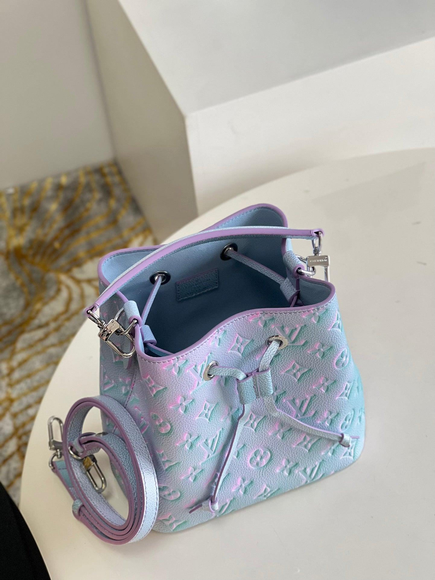 LV Nano Noé Summer Stardust Monogram Empreinte M46174 - sneakerhillcom