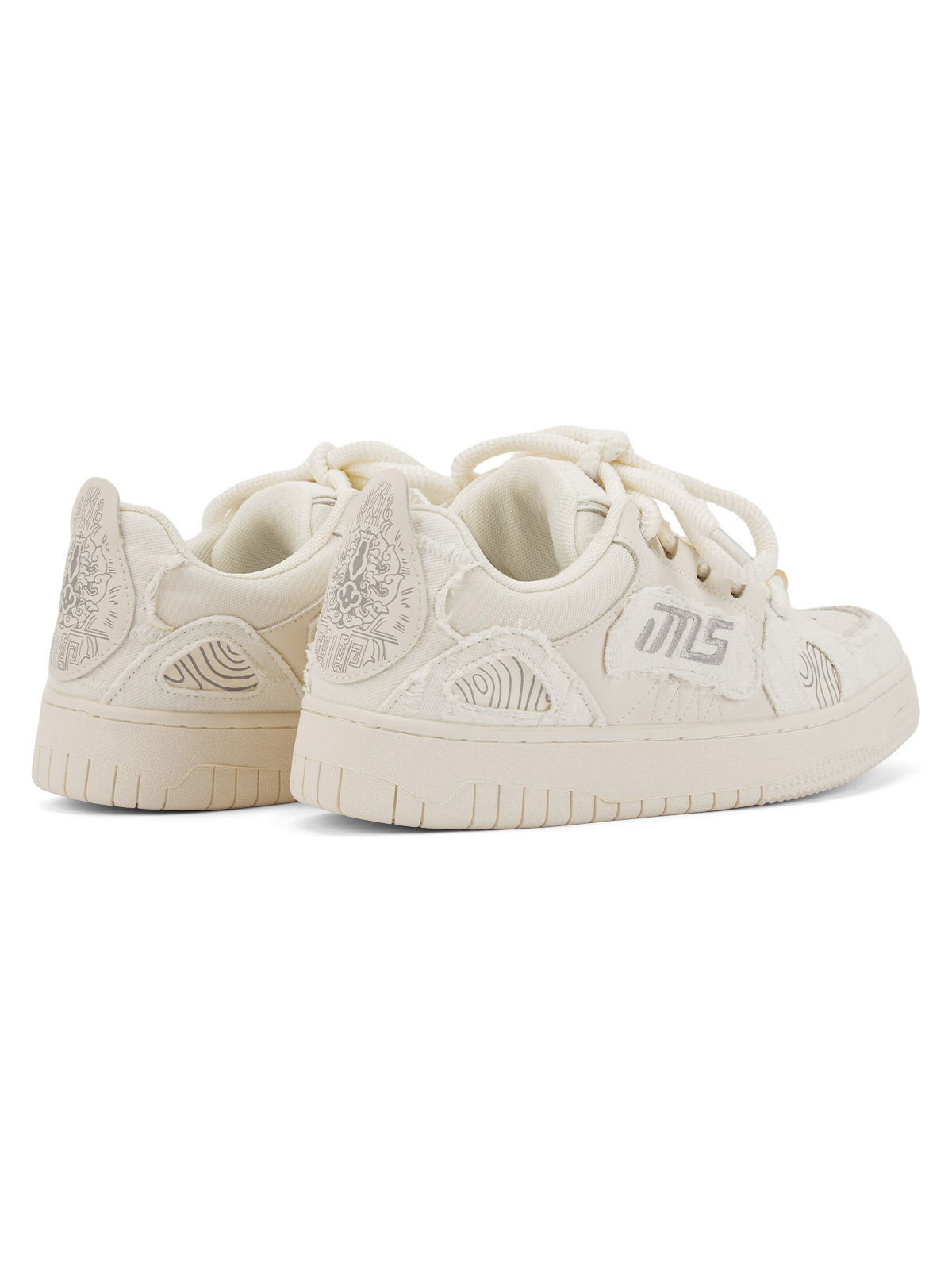 Sneakerhill Embroidered Letter Shoes - 2107 - sneakerhillcom