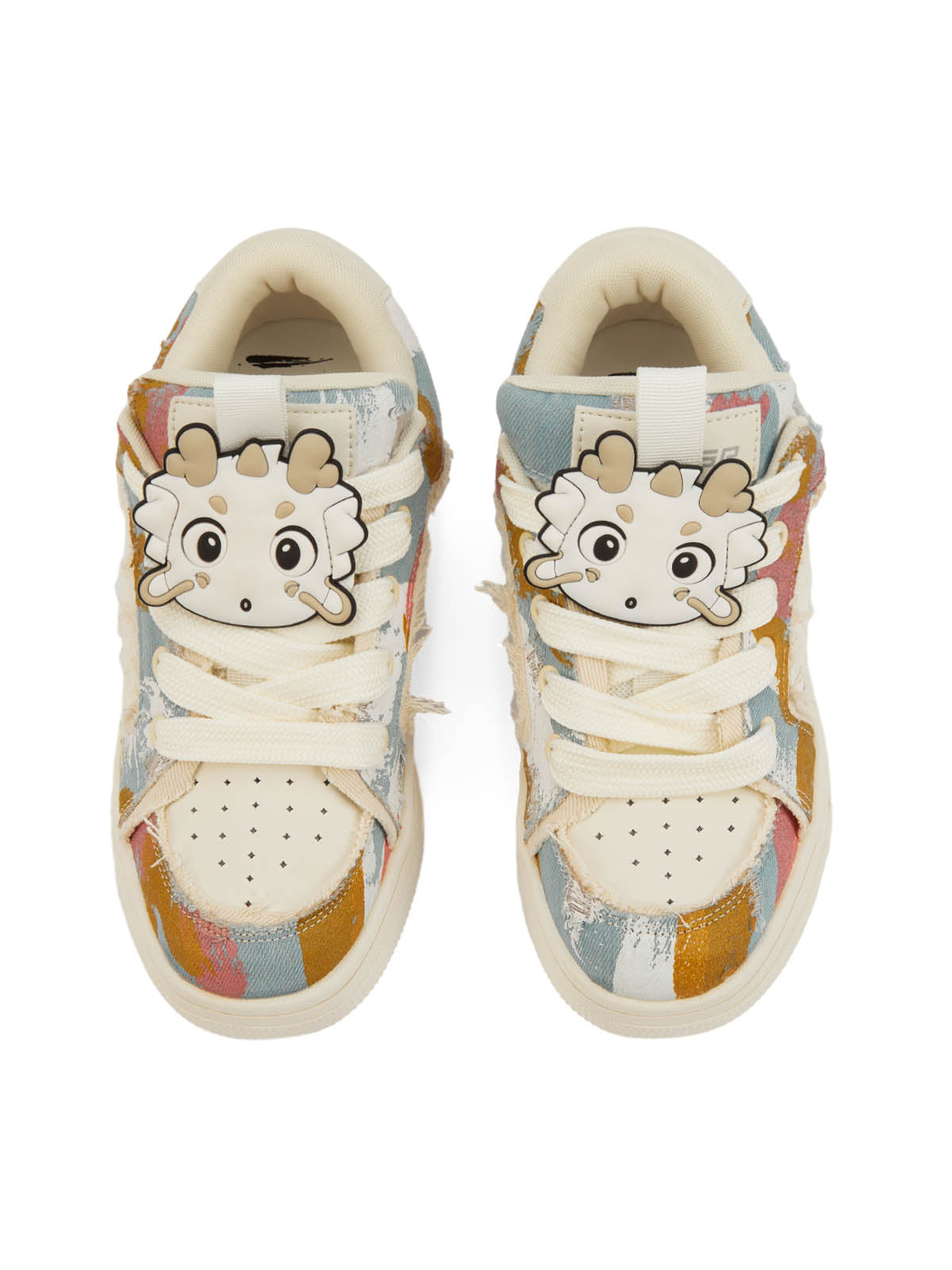 Sneakerhill Cute Dragon Series Tassel Sneakers - sneakerhillcom