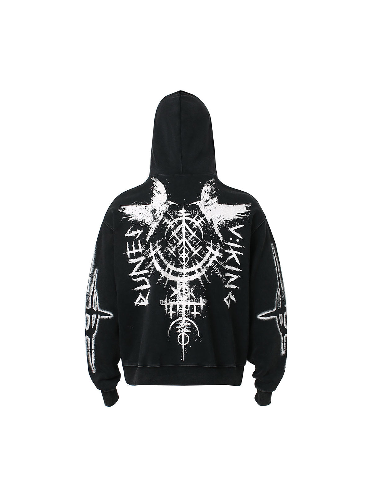 Sneakerhill Offset Printed Graphic Hoodies SP240912605O