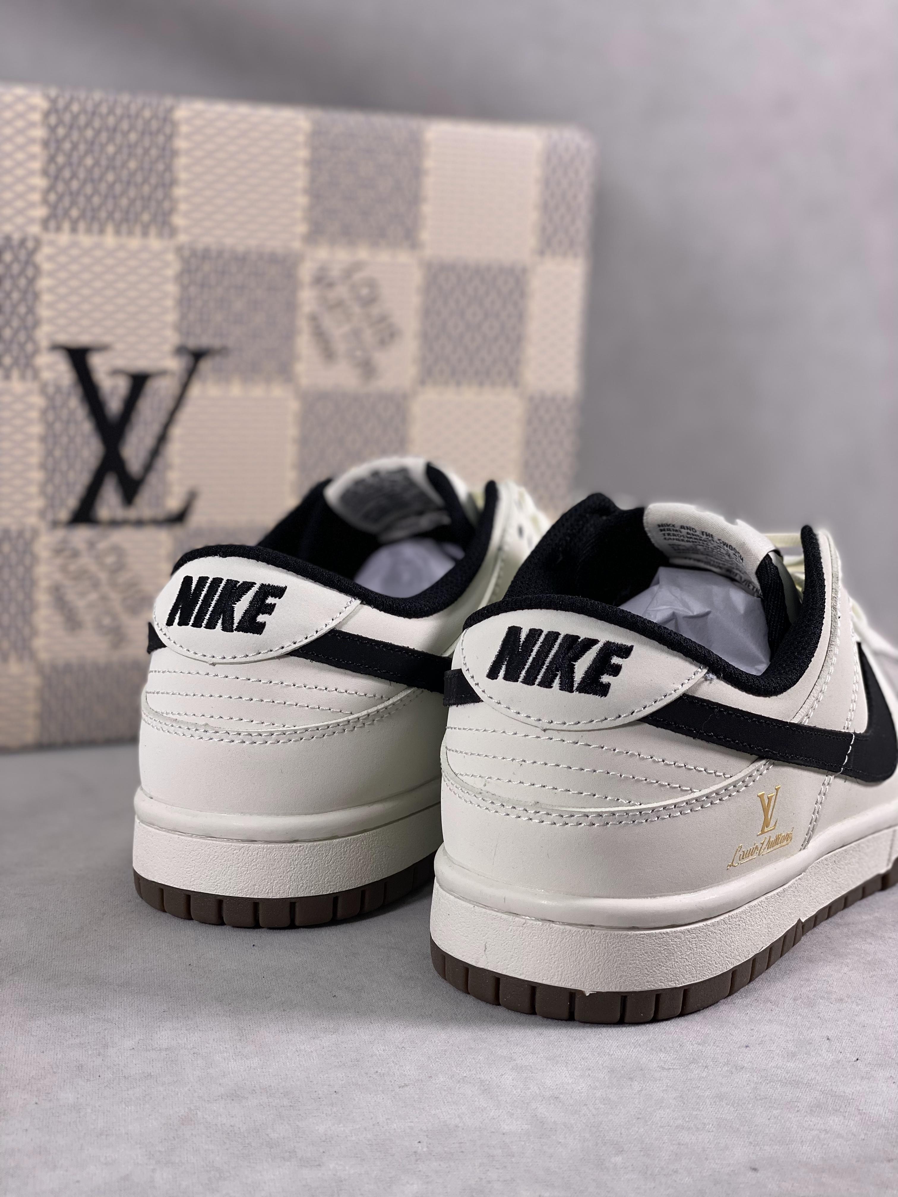 Custom LV x Nike Dunk Low JH8037 919 - sneakerlandnet