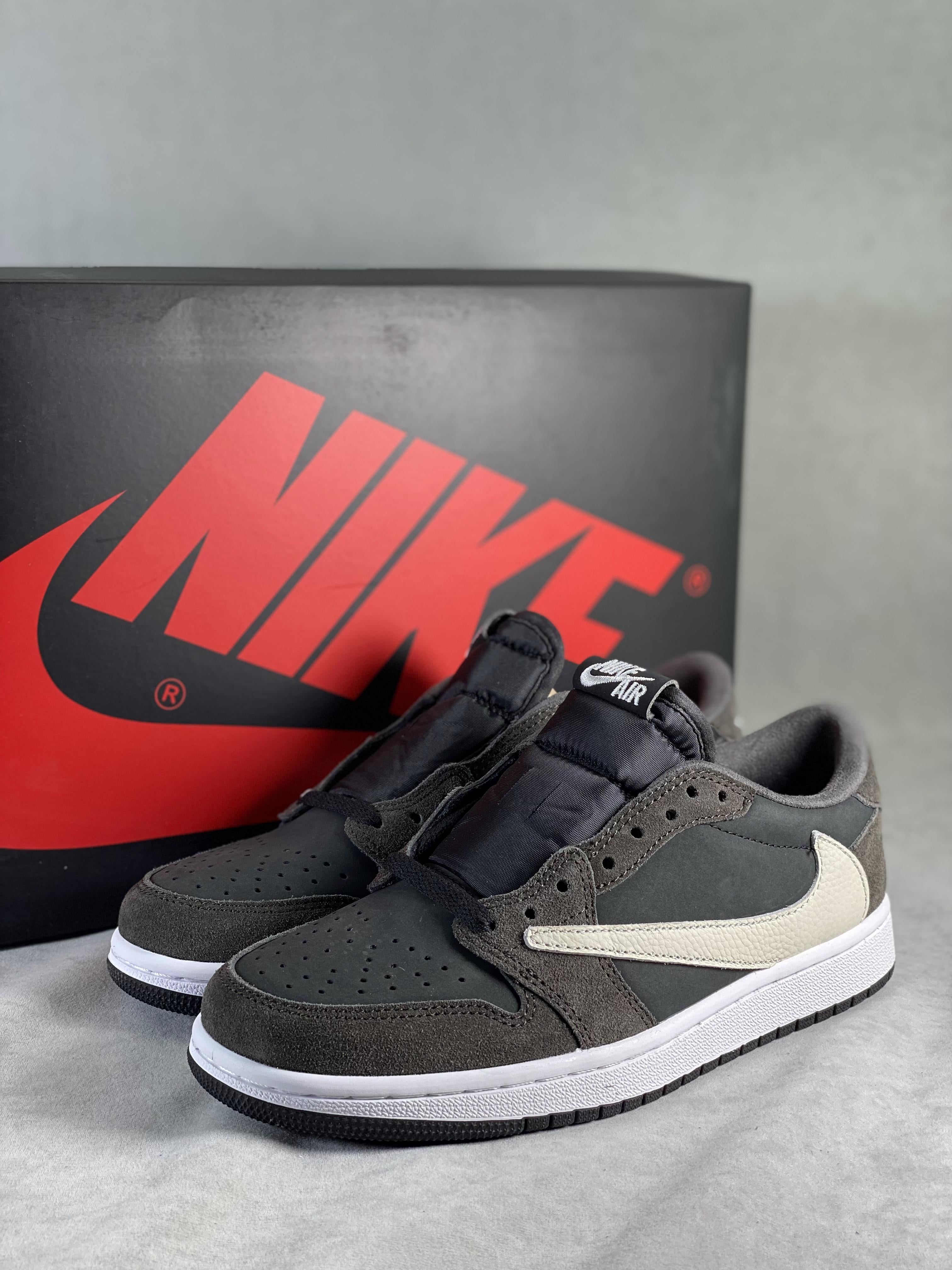 Custom Travis Scott x Fragment x Air Jordan 1 Low TS CQ4277 003 sneakerhypes