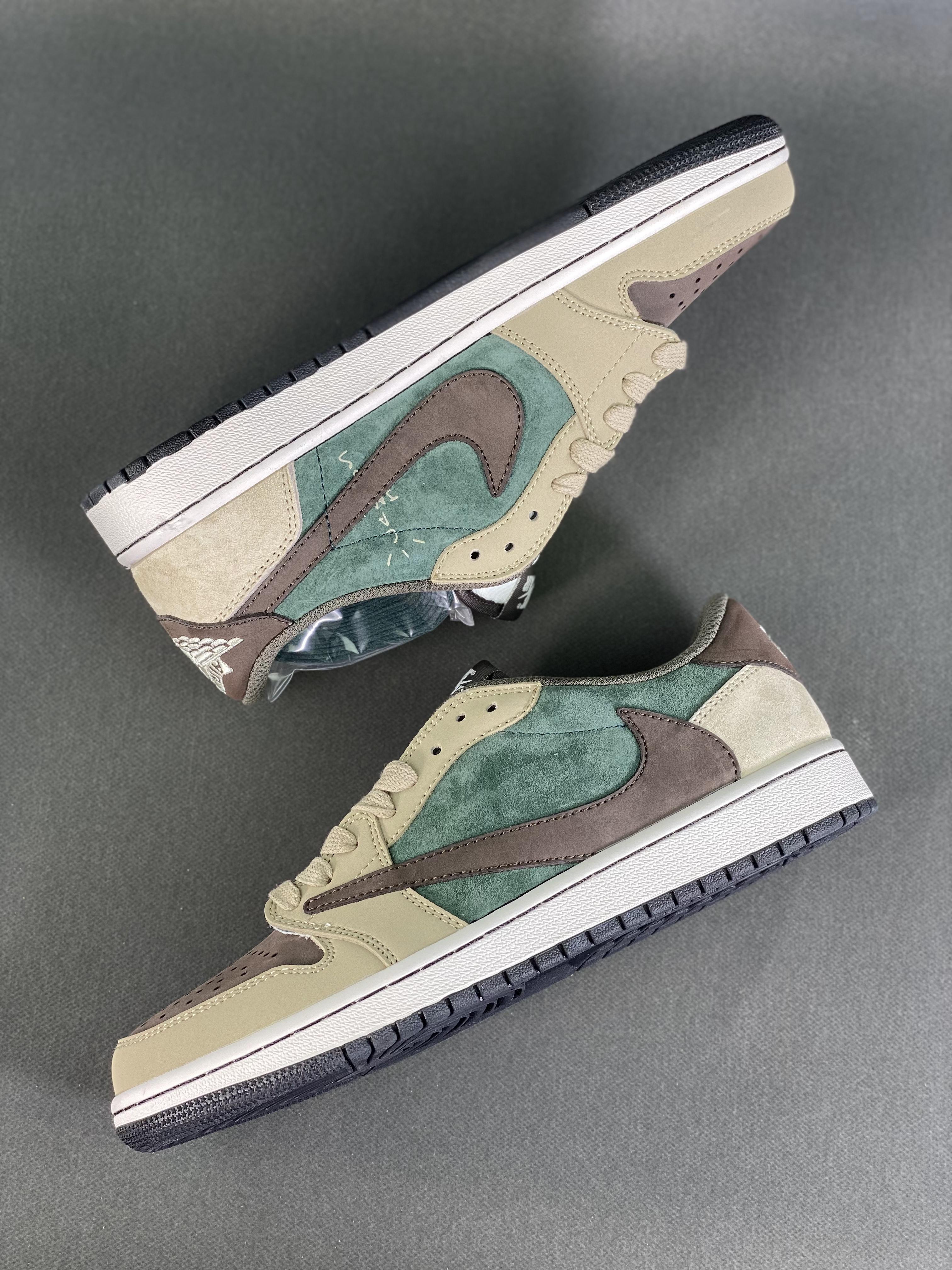 Custom Air Jordan 1 Low x Travis Scott - sneakerlandnet