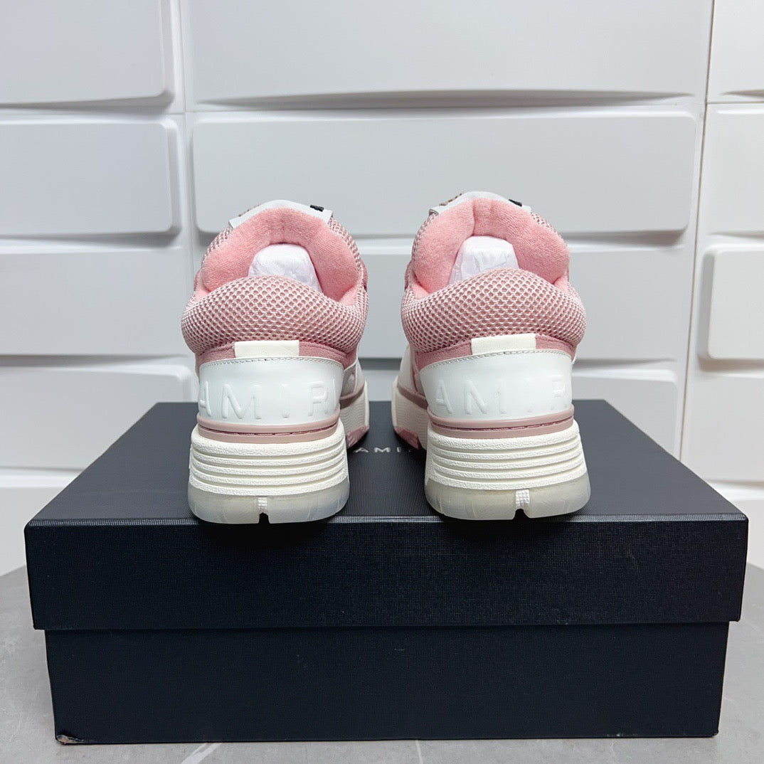 AMR MA-1 White and Pink Sneakers-129 - sneakerhillcom