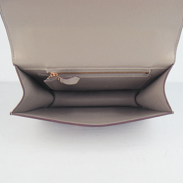 Constance Cowskin Leather Bag H017 grey Golden Kilta bags