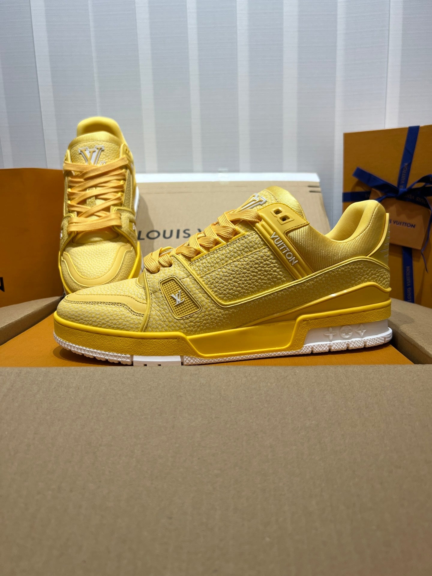 LUV Yellow Trainer Sneakers-080 - sneakerhillcom