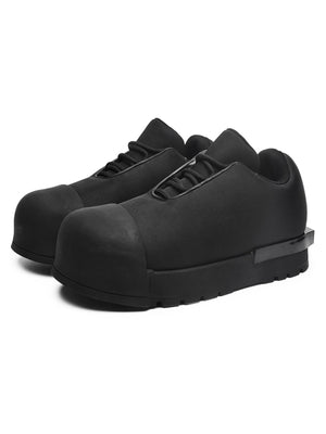 Sneakerhill Low Top Canvas Platform Sneakers - sneakerhillcom