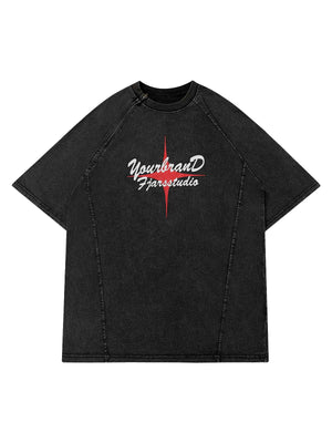 Sneakerhill Metal Zip Graphic T-shirt SP240912DB5F