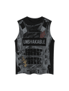 Sneakerhill Street Vintage Distressed Body Armor Print Vest SP24070472DH