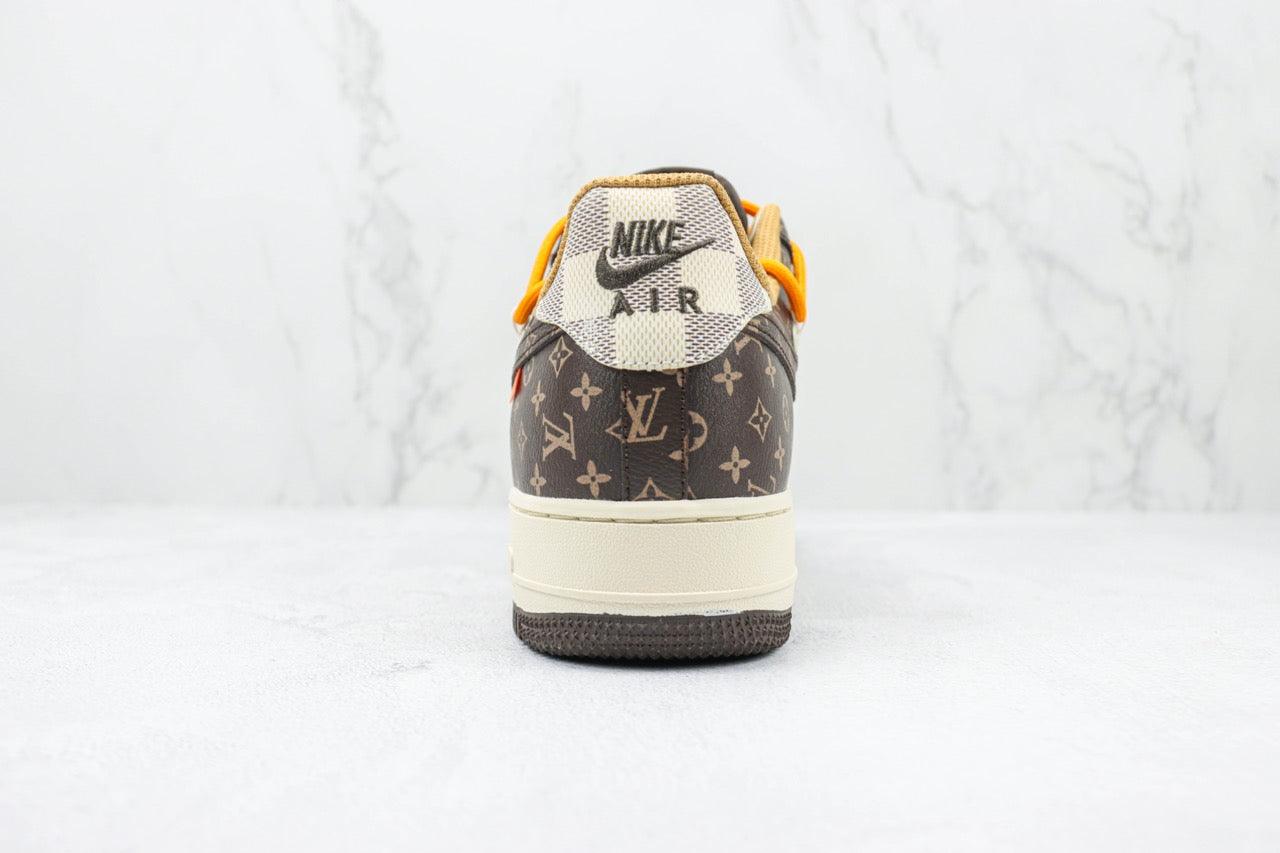 Custom Lv x Air Force 1 Low 07 CV1724-113 luxurysteps