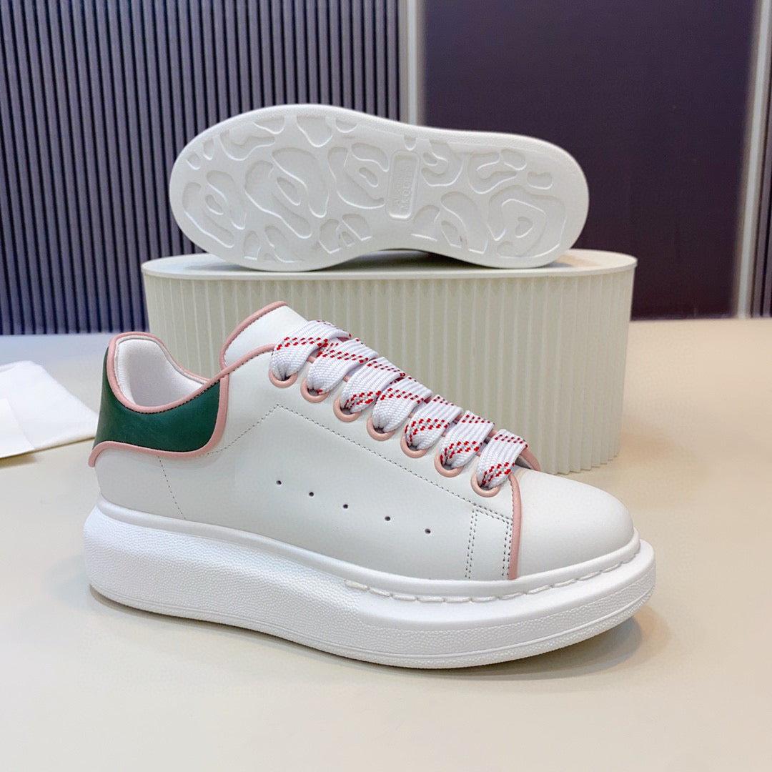 ALMC Oversized Green and White Sneakers-037 - sneakerhillcom