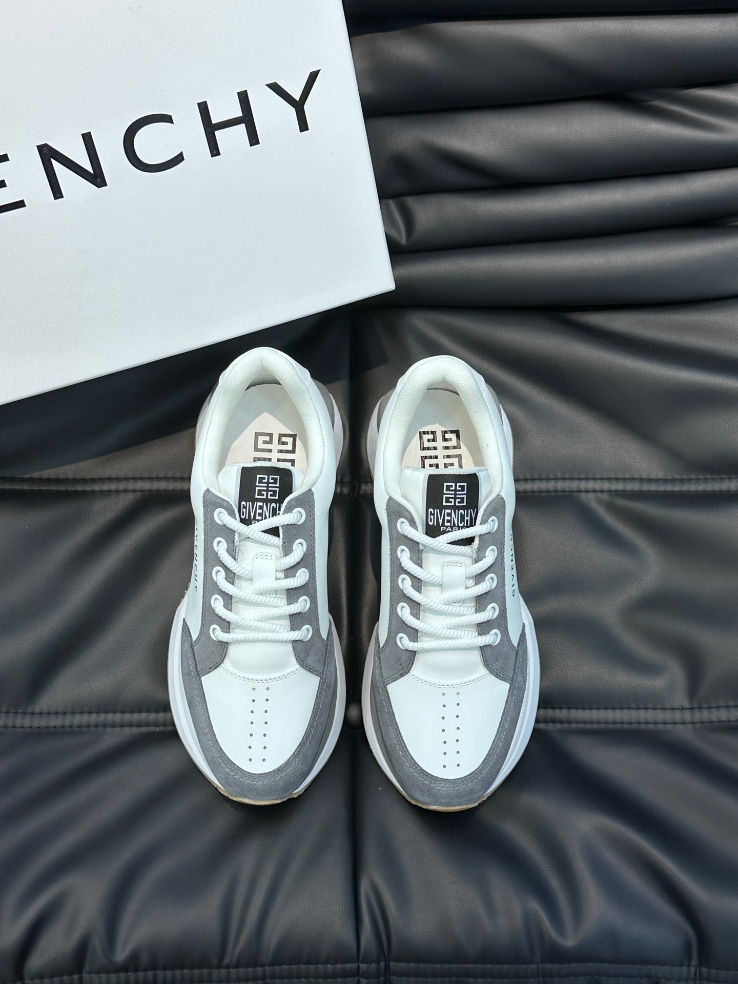 GVC Grey and White Sneakers-019 - sneakerhillcom