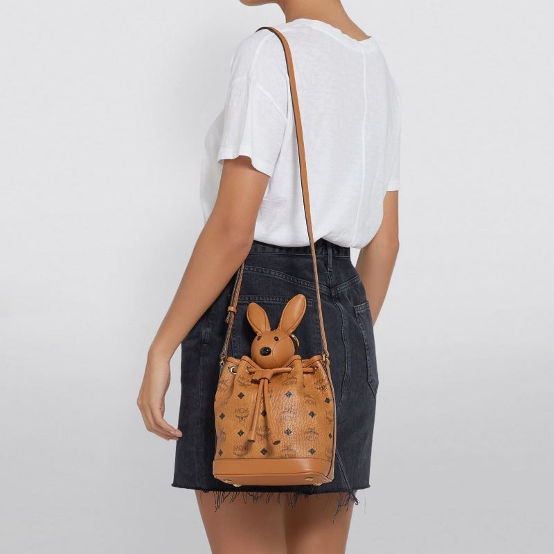 Sneakerhill - Rabbit Bucket Bag Brown - sneakerhillcom