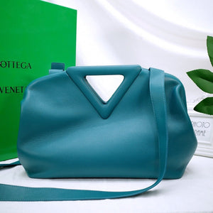 Sneakerhill - Triangle Shoulder Bag Turquoise - sneakerhillcom