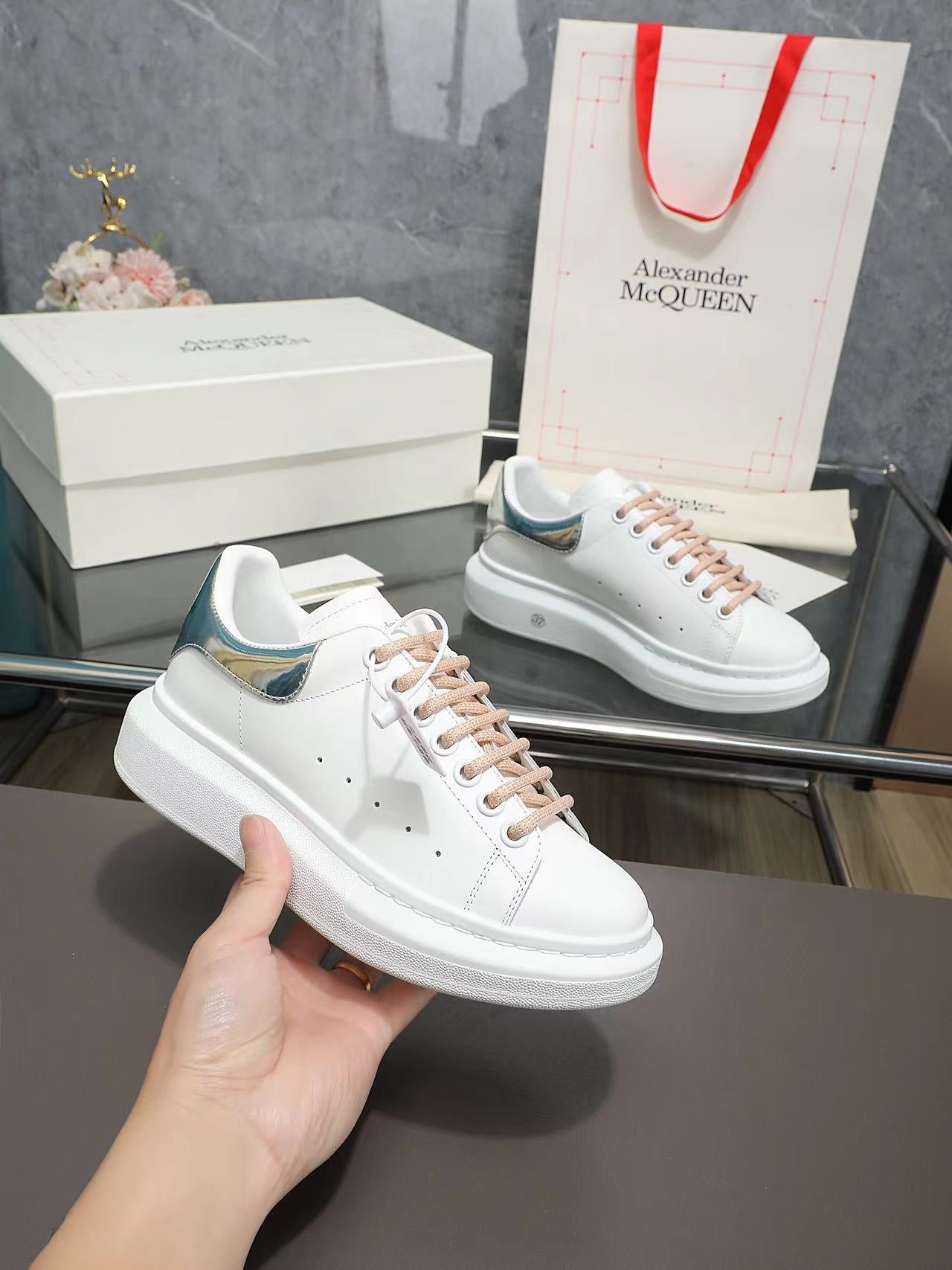 ALMC Oversized Silver and White Sneakers-034 - sneakerhillcom