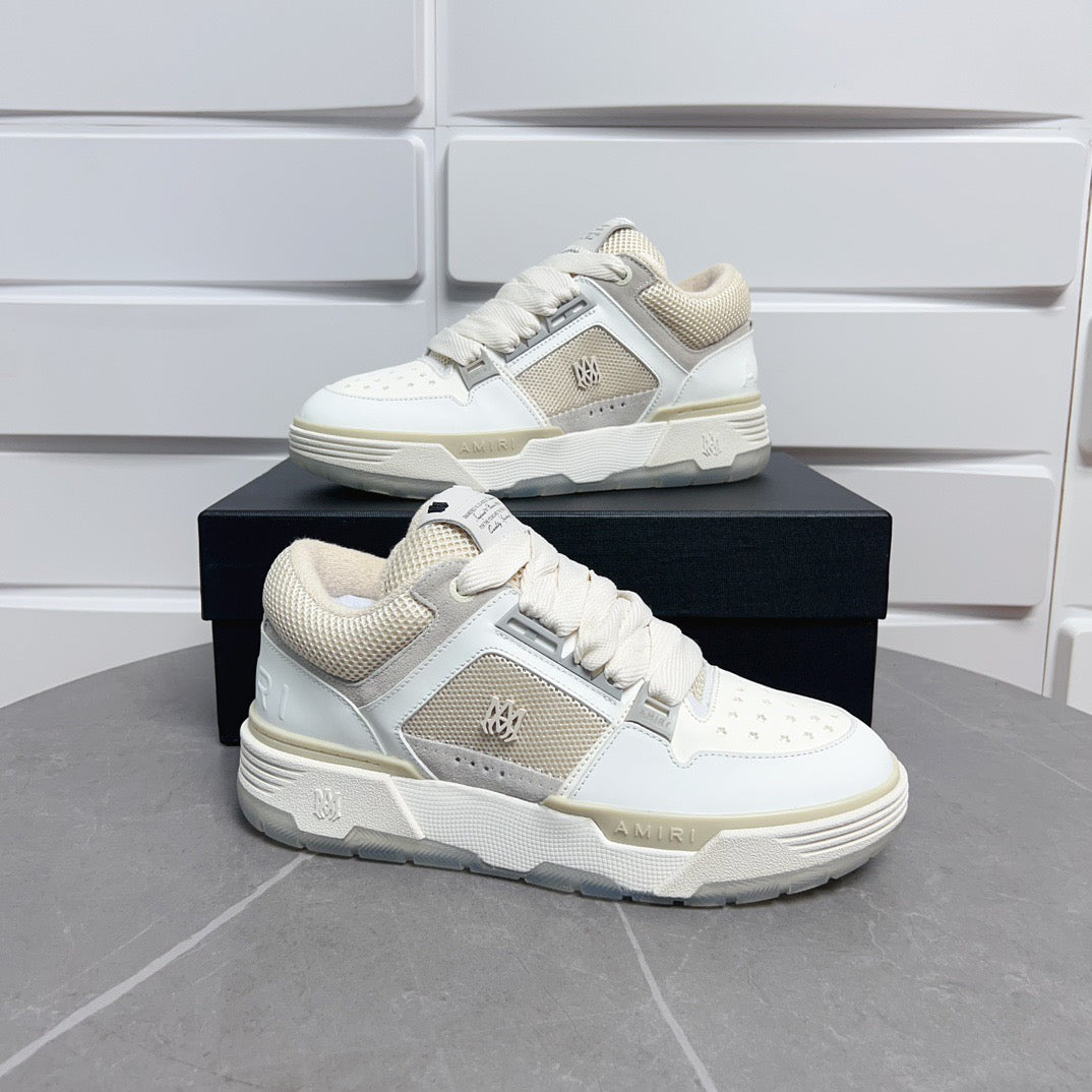 AMR MA-1  Beige Sneakers-135 - sneakerhillcom