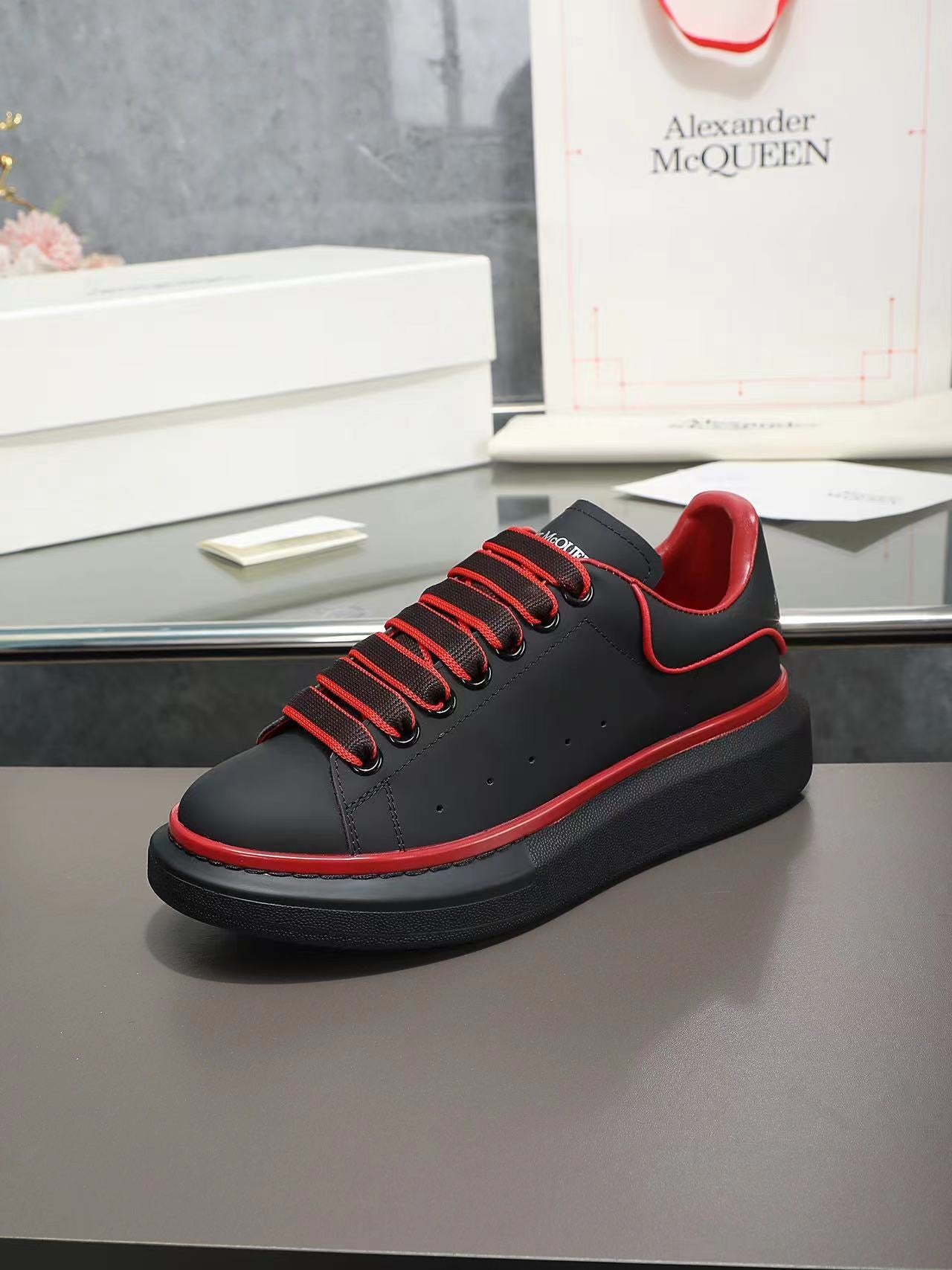 ALMC Oversized Black and Red Sneakers-036 - sneakerhillcom