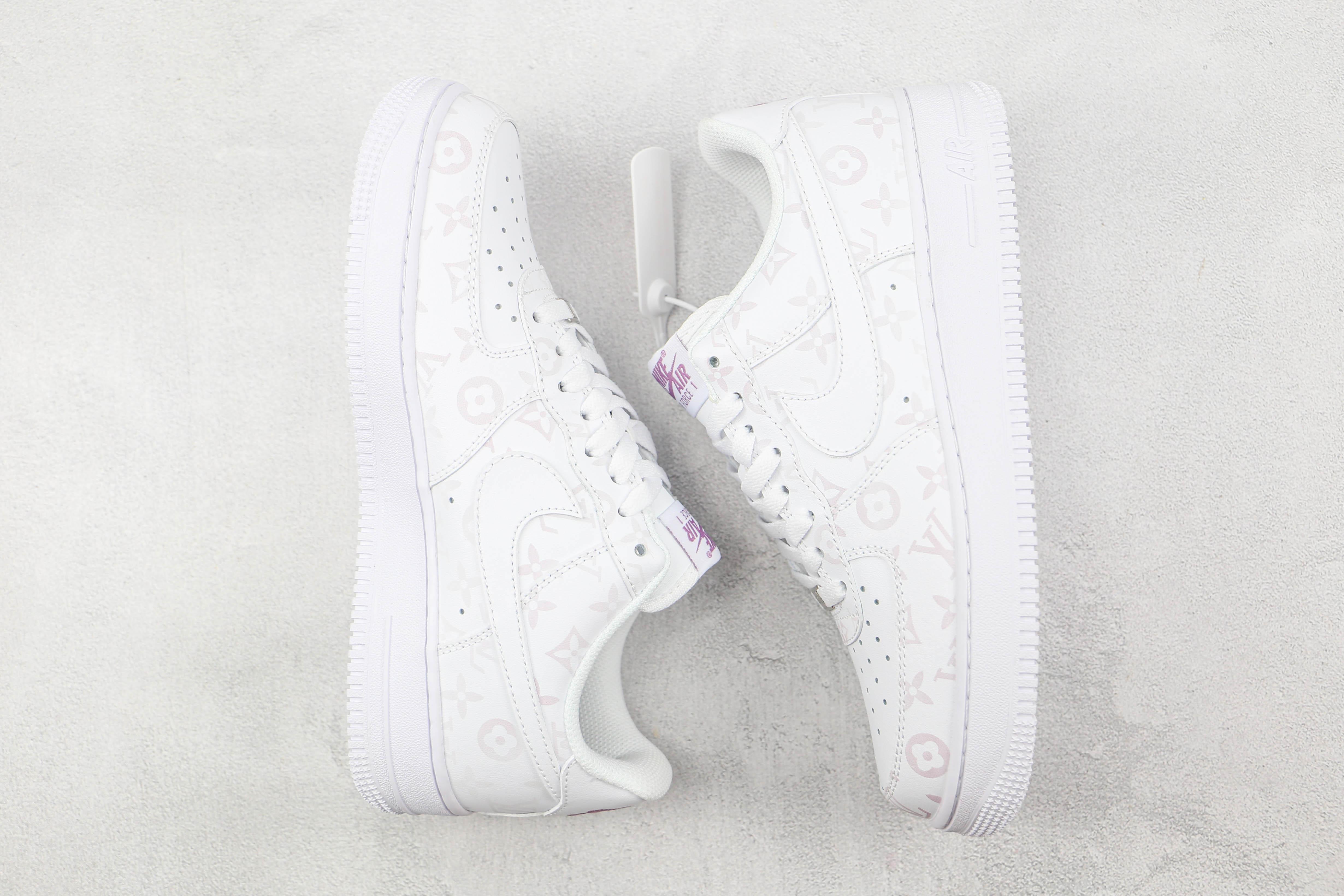 Custom LV Air Force 1 Heat Sensing CW2288 121 sneakeronline