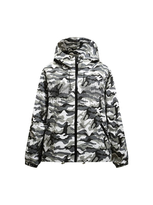 Sneakerhill Hip-hop Snow Camouflage Embroidery Jacket - sneakerhillcom