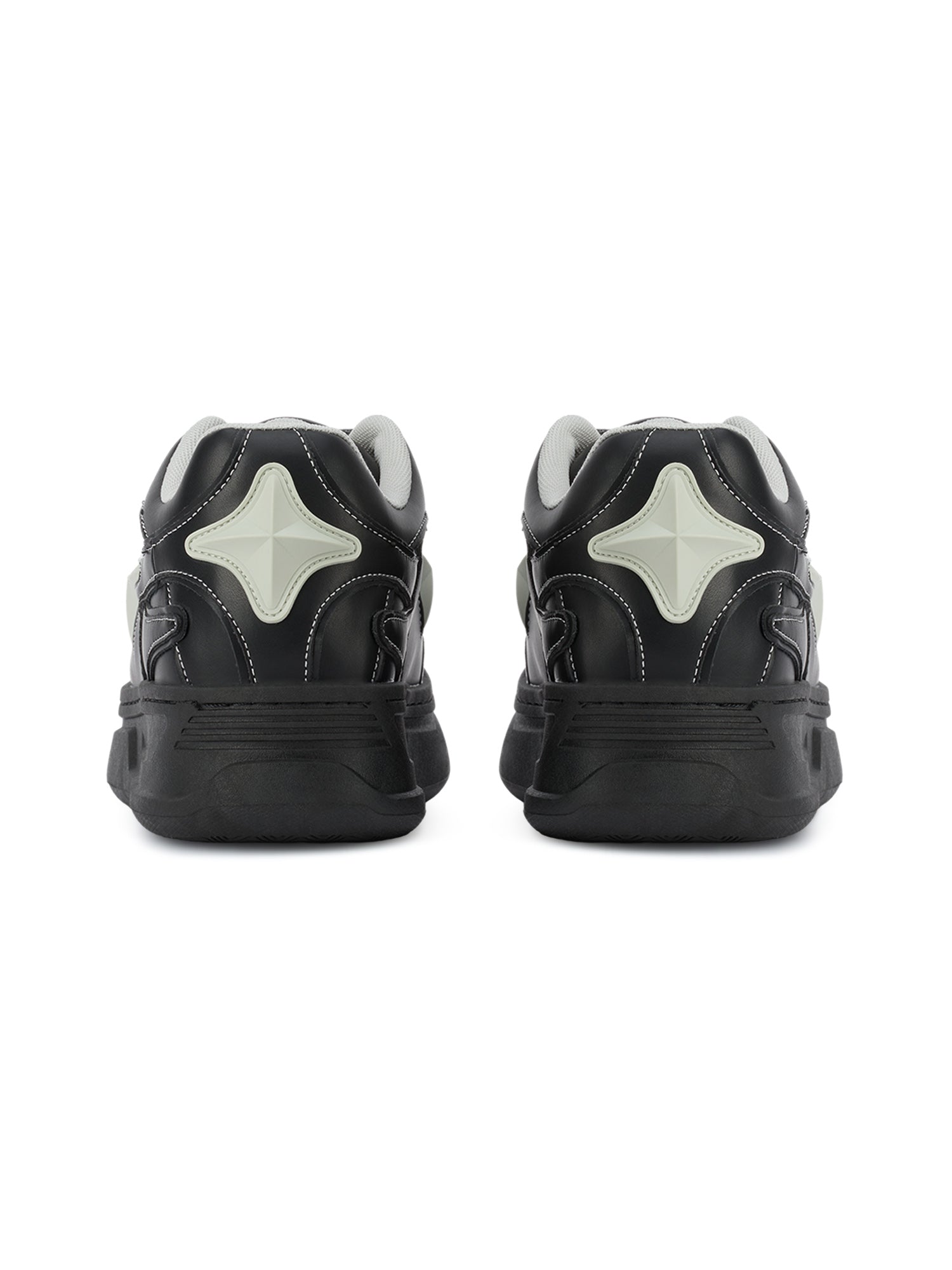 Sneakerhill Couple Design Four Pointed Star Sneakers - 2038 - sneakerhillcom