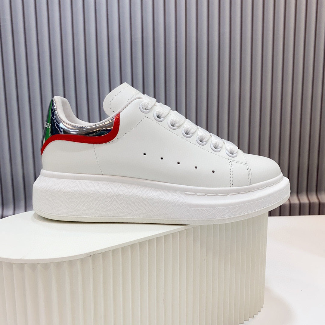 ALMC Silver Red and White Oversized Sneakers-039 - sneakerhillcom