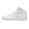 Air Jordan 1 Mid GS 'Triple White' - sneakerhypesusa