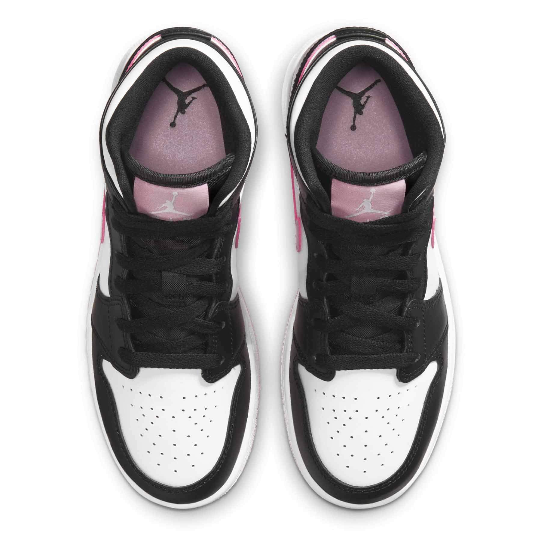 Air Jordan 1 Mid GS 'White Light Arctic Pink' - sneakerhypesusa