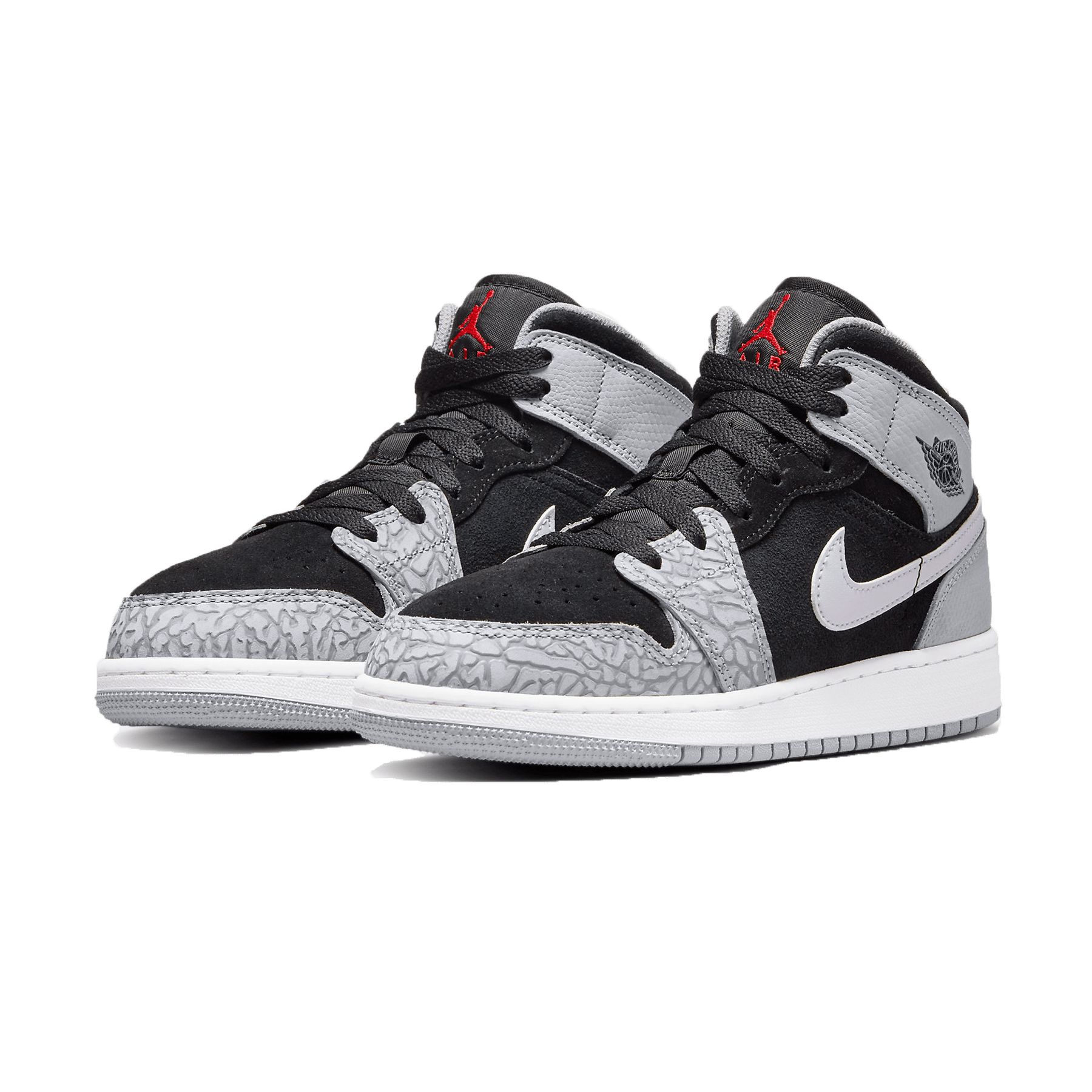 Air Jordan 1 Mid SE GS 'Elephant Toe' - sneakerhypesusa