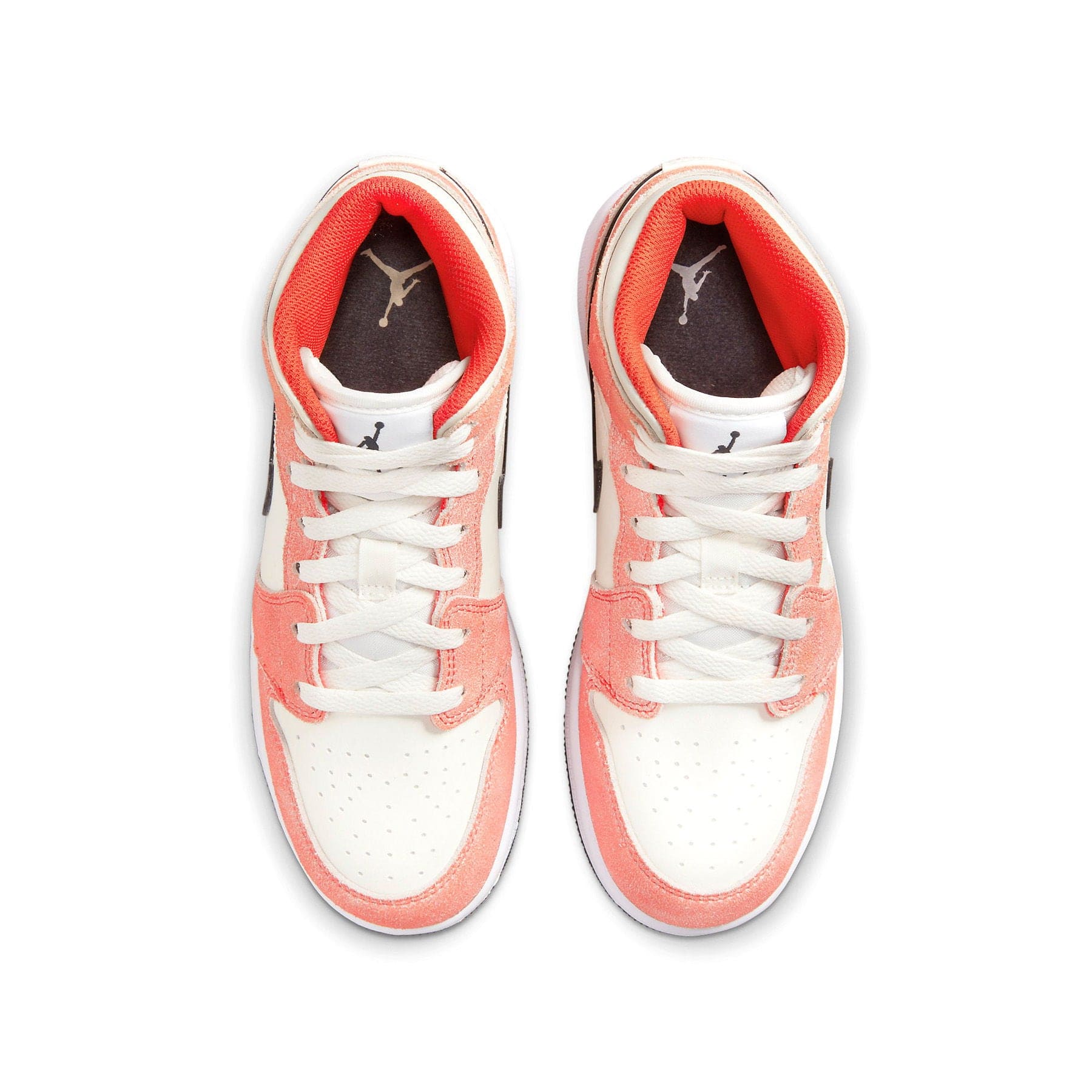 Air Jordan 1 Mid SE GS 'Orange Suede' - sneakerhypesusa