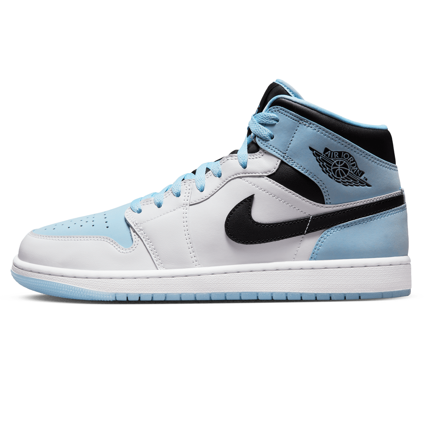 Air Jordan 1 Mid SE 'White Ice Blue' - sneakerhypesusa