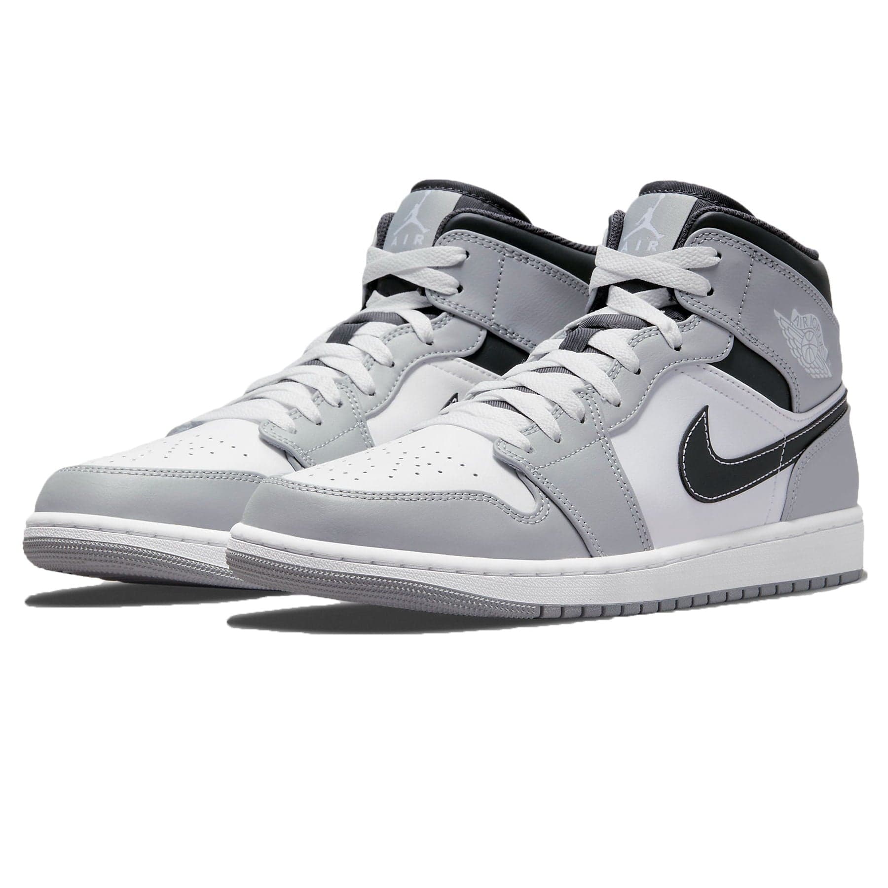 Air Jordan 1 Mid Smoke Grey Anthracite - sneakerhypesusa