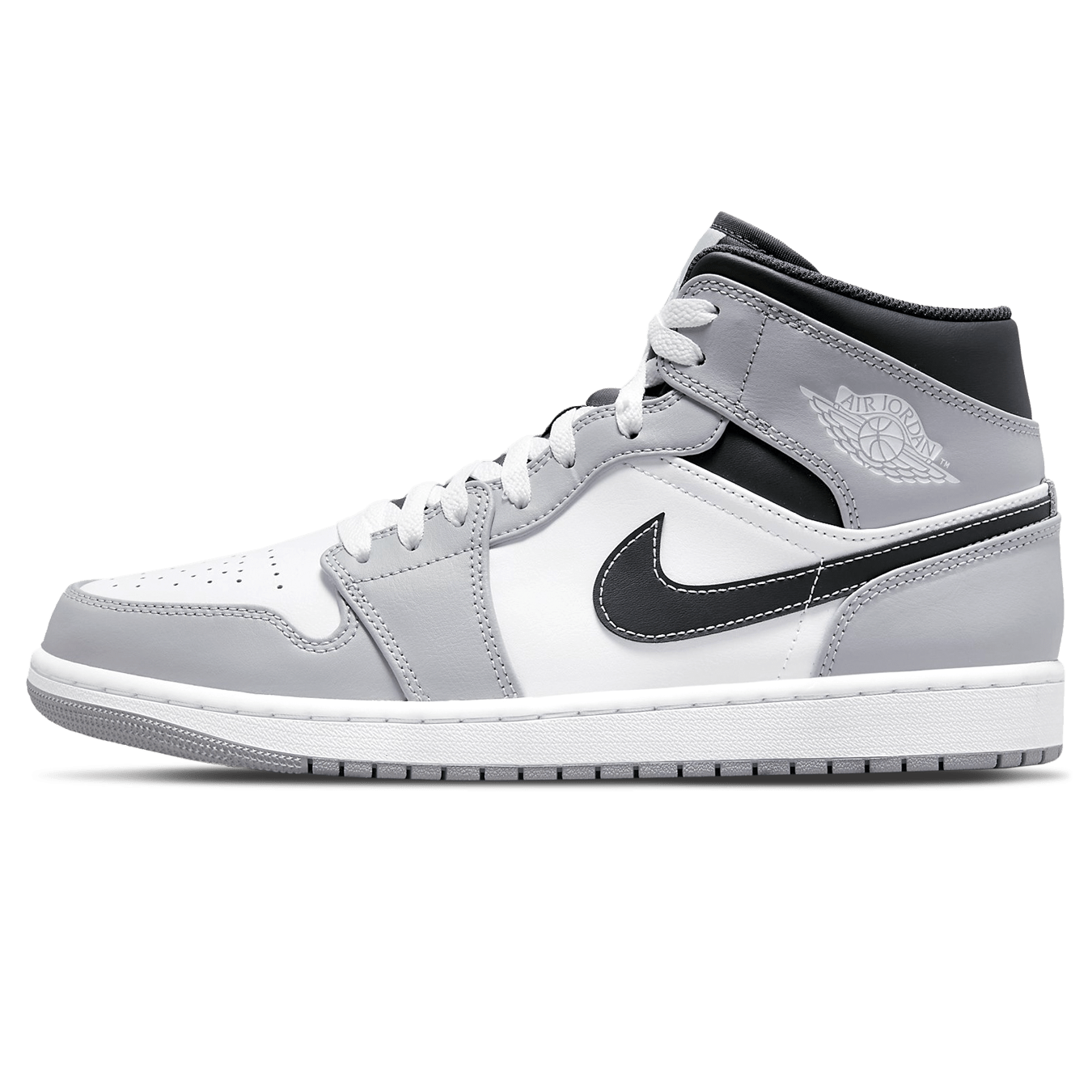 Air Jordan 1 Mid Smoke Grey Anthracite - sneakerhypesusa