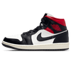 Air Jordan 1 Mid Wmns 'Black Sail Gym Red' - sneakerhypesusa