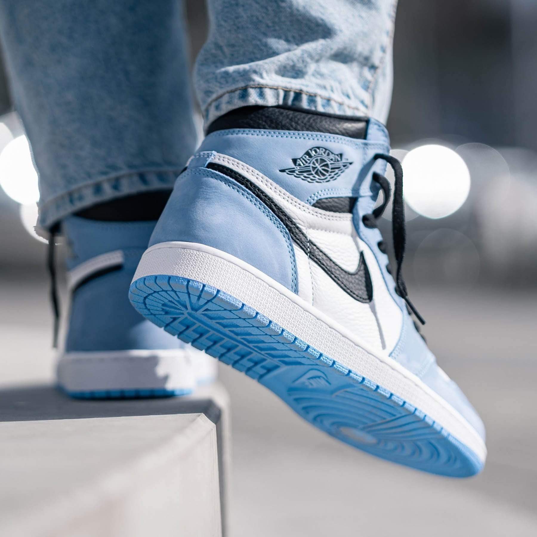 Air Jordan 1 Retro High OG 'University Blue' - sneakerhypesusa