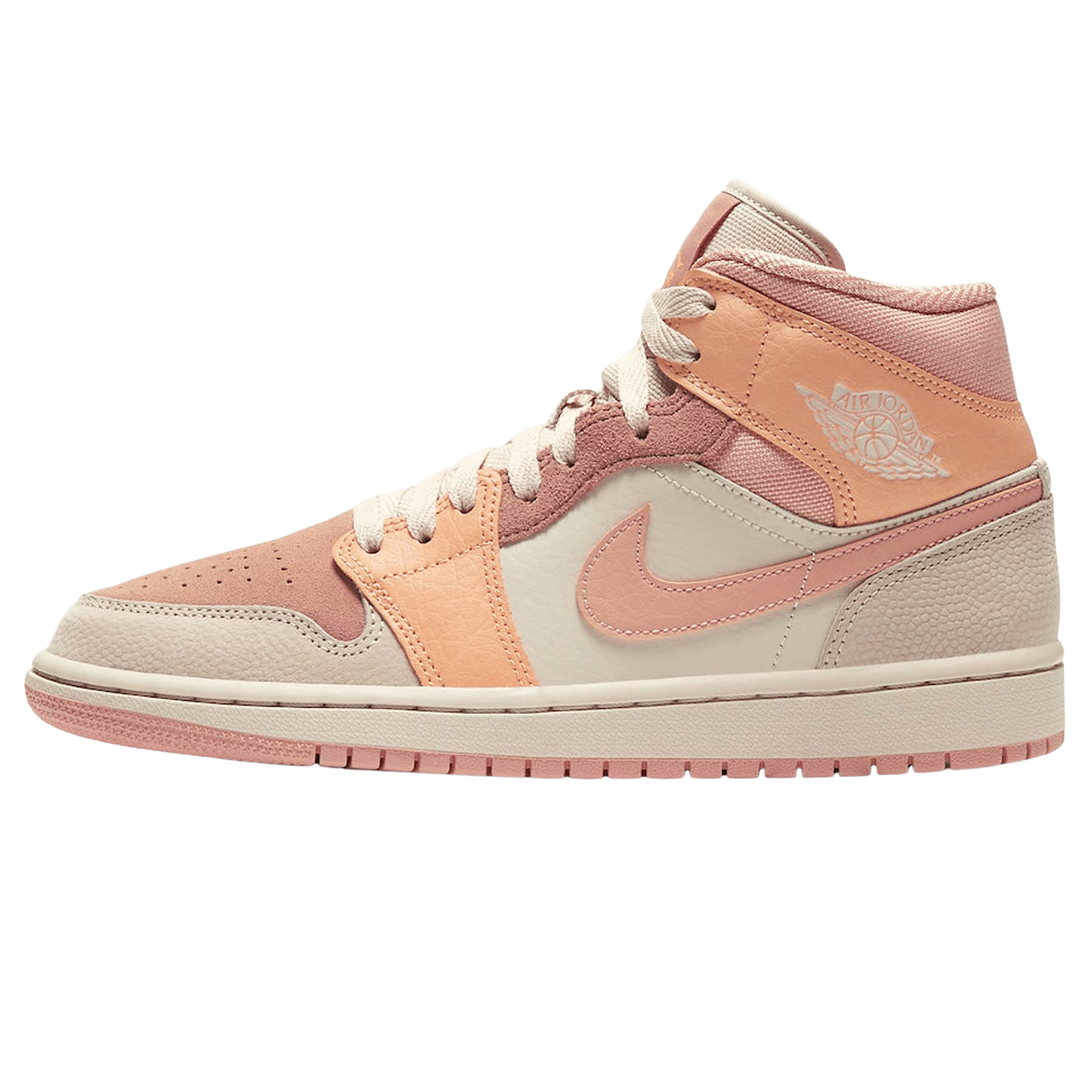 Air Jordan 1 Wmns Mid 'Apricot' - sneakerhypesusa