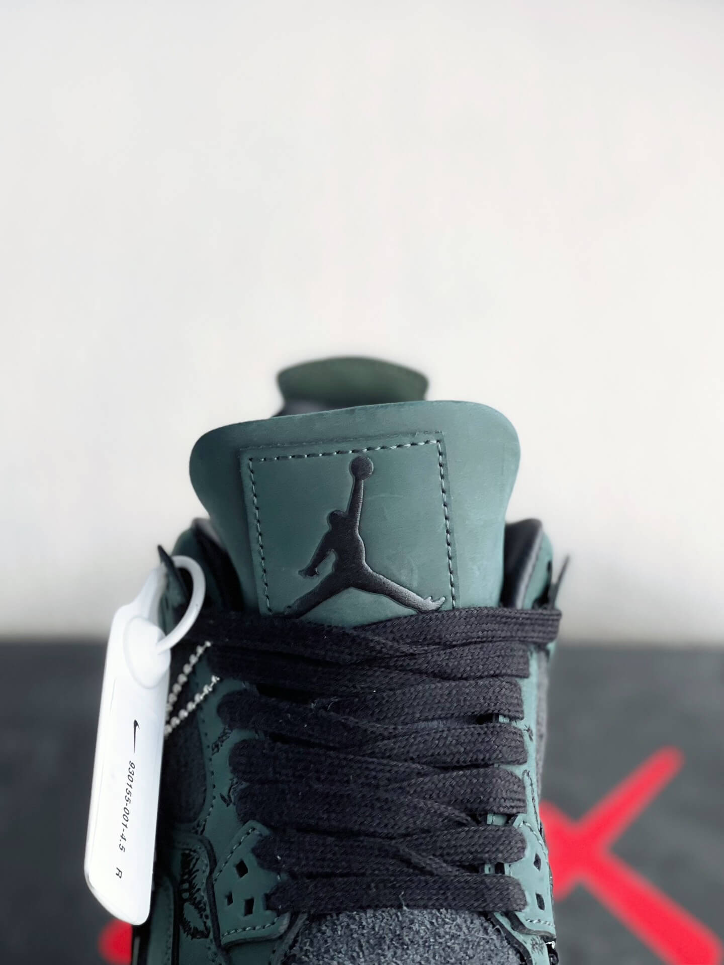 Air Jordan 4 Retro Kaws Custom Green